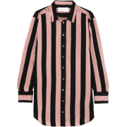 Marques Almeida - Striped satin shirt - Srajce - dolge - $435.00  ~ 373.62€