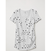 Maternity MAMA Cotton Jersey Top - T-shirts - $12.99 