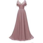 Mauve gown - Dresses - 