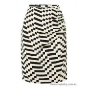 Max Mara Black Pencil Skirt - Saias - 