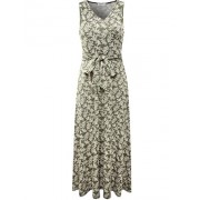 Melynnco Women's Sleeveless V Neck Faux Wrap Casual Floral Long Maxi Dress - 连衣裙 - $22.88  ~ ¥153.30