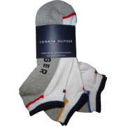 Men's Tommy Hilfiger 3 Pack of Socks White/Grey/Multi - Underwear - $34.00 
