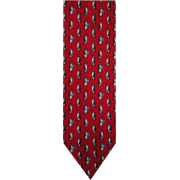 Men's Tommy Hilfiger Christmas Holiday Necktie Neck Tie Silk Penguin with Present - Kravate - $39.99  ~ 254,04kn