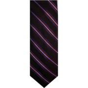 Men's Tommy Hilfiger Neck Tie 100% Silk Brown/Burgundy/Blue Blend - Tie - $34.99 