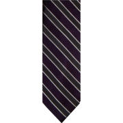 Men's Tommy Hilfiger Neck Tie 100% Silk Purple/Charcoal Blend - Tie - $34.99 