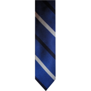 Men's Tommy Hilfiger Necktie Neck Tie Silk Blue, Black & Silver - Tie - $36.99 