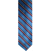 Men's Tommy Hilfiger Necktie Neck Tie Silk Blue/Red Blend - Kravate - $34.99  ~ 222,28kn