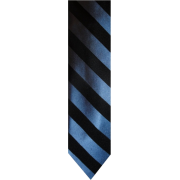 Men's Tommy Hilfiger Necktie Neck Tie Silk Blue and Black - Tie - $36.99 