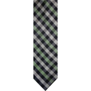 Men's Tommy Hilfiger Necktie Neck Tie Silk Navy, Green and Silver - Tie - $36.99 