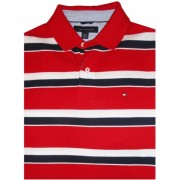 Men's Tommy Hilfiger Short Sleeve Shirt Red with Blue and White Stripes Size Large - Košulje - kratke - $59.50  ~ 377,98kn