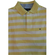 Men's Tommy Hilfiger Short Sleeve Shirt Yellow and White Stripes Size XL - Košulje - kratke - $55.00  ~ 349,39kn