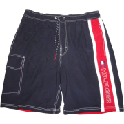 Men's Tommy Hilfiger Swimming Trunks Bathing Suit Masters Navy/Red/White - Shorts - $69.50 