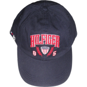 Men's Tommy Hilfiger U.S.A. Hat Ball Cap Blue with Crest - Cap - $36.99 