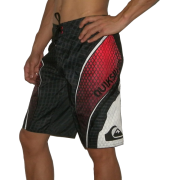 Mens Quiksilver GOUGE Skate & Surf Boardshorts / Board Shorts - Black & Red Black & Red - Shorts - $39.99 
