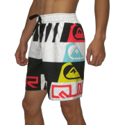 Mens Quiksilver Skate & Surf Boardshorts / Board Shorts - Multicolor Multicolor - Calções - $39.99  ~ 34.35€