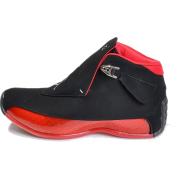 Mens Red And Black Nike Air Jo - Klasične cipele - 