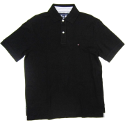 Mens Tommy Hilfiger Polo Shirt in Solid Black - Košulje - kratke - $55.00  ~ 349,39kn