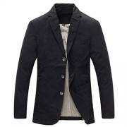 Men's 3 Button Sport Coat Casual Cotton Lightweight Suit Blazer - Hemden - kurz - $44.99  ~ 38.64€