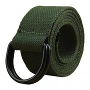 Mens & Womens Canvas Belt with Black D-ring 1 1/2 - Pasovi - $7.99  ~ 6.86€