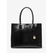 Mercer Extra-Large Snakeskin Tote - Hand bag - $598.00 