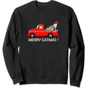 Merry Catmas - 套头衫 - $22.00  ~ ¥147.41
