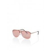 Metallic Detail Aviator Sunglasses - Sunglasses - $6.99 