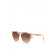 Metallic Detail Cat Eye Sunglasses - Sunglasses - $5.99 