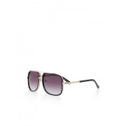 Metallic Frame Aviator Sunglasses - Sunglasses - $5.99 