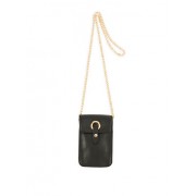 Metallic Ring Detail Crossbody Bag - Hand bag - $5.99 