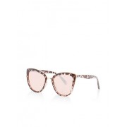 Metallic Trim Cat Eye Sunglasses - Sunglasses - $5.99 