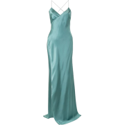 Michelle Mason strappy wrap gown - Dresses - 