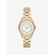 Mini Lauryn Pave Gold-Tone Watch - Relojes - $250.00  ~ 214.72€
