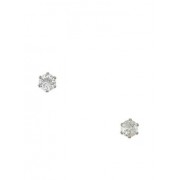 Mini Round Cubic Zirconia Stud Earrings - Uhani - $2.99  ~ 2.57€