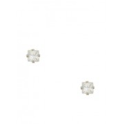 Mini Square Cubic Zirconia Stud Earrings - Aretes - $2.99  ~ 2.57€