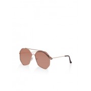 Mirrored Geometric Frame Sunglasses - Sunglasses - $5.99 