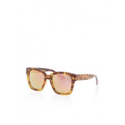 Mirrored Lens Two Tone Sunglasses - Sunglasses - $5.99 