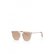 Mirrored Metallic Rim Sunglasses - Sunglasses - $5.99 
