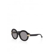 Mirrored Round Frame Sunglasses - Sunglasses - $4.99 
