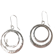 Modern Bohemian Double Hoop Earrings - Naušnice - $115.00  ~ 98.77€