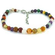 Multi-agate Anklet - Other jewelry - 