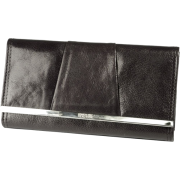 Mundi  Kenneth Cole Barcelona  Leather Flap Clutch Black - Torbe z zaponko - $55.10  ~ 47.32€
