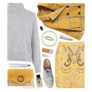 Mustard & Grey - My look - 