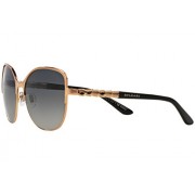 NEW PINK GOLD PLATED BVLGARI SQUARE WOMEN POLARIZED BV6078KB 100%UV MADE IN ITALY - Accessories - $590.00 