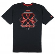 NIKE Men's Lebron X Lion Crest T-Shirt X-Large Black Red - Košulje - kratke - $34.99  ~ 222,28kn