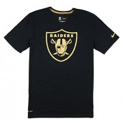 NIKE Men's Oakland Raiders Gold Collection Dri-Fit T-Shirt Small Black Gold - Košulje - kratke - $29.99  ~ 190,51kn