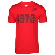 NIKE Men's Pre Flight 1972 Graphic T-Shirt-Red - 半袖衫/女式衬衫 - $19.97  ~ ¥133.81