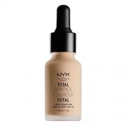 NYX PROFESSIONAL MAKEUP Total Control Drop Foundation, Natural, 0.43 Fluid Ounce - Cosmetics - $14.00  ~ £10.64