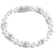 Nadri Faux Pearl and Crystal Bracelet - Bracelets - $90.00 