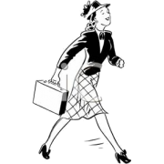 Business lady - Illustrations - 