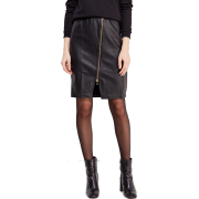 Naomi Campbell x Tom Tailor leatherskirt - People - 